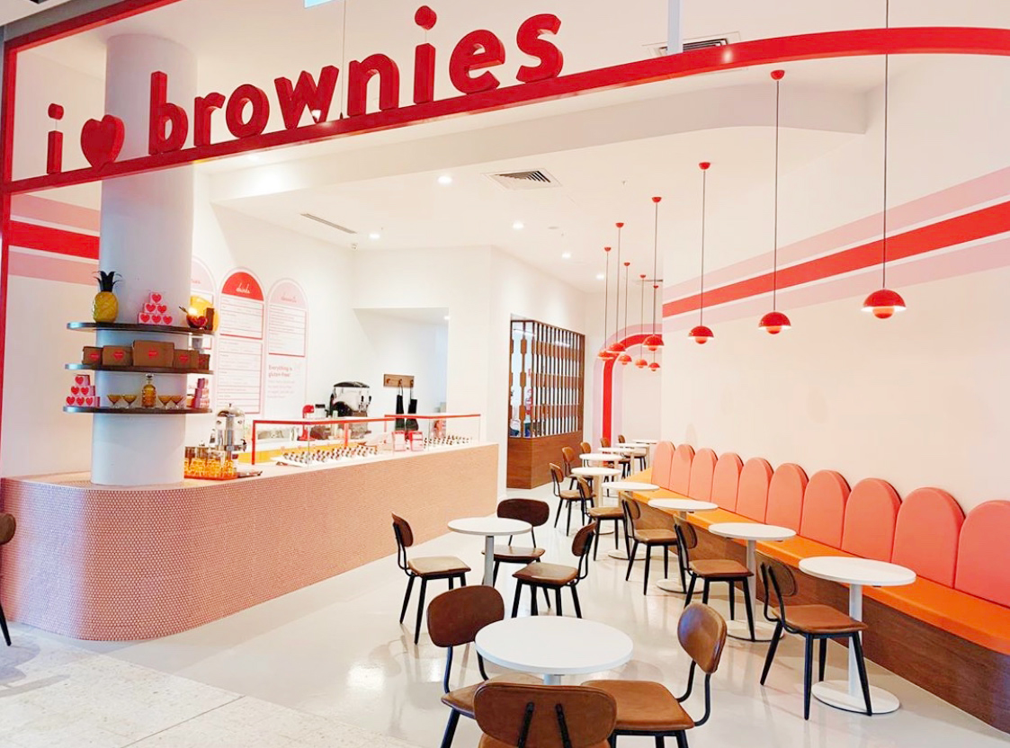 i heart brownies shop fitout