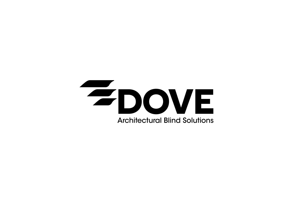 Dove architect blinds logo design