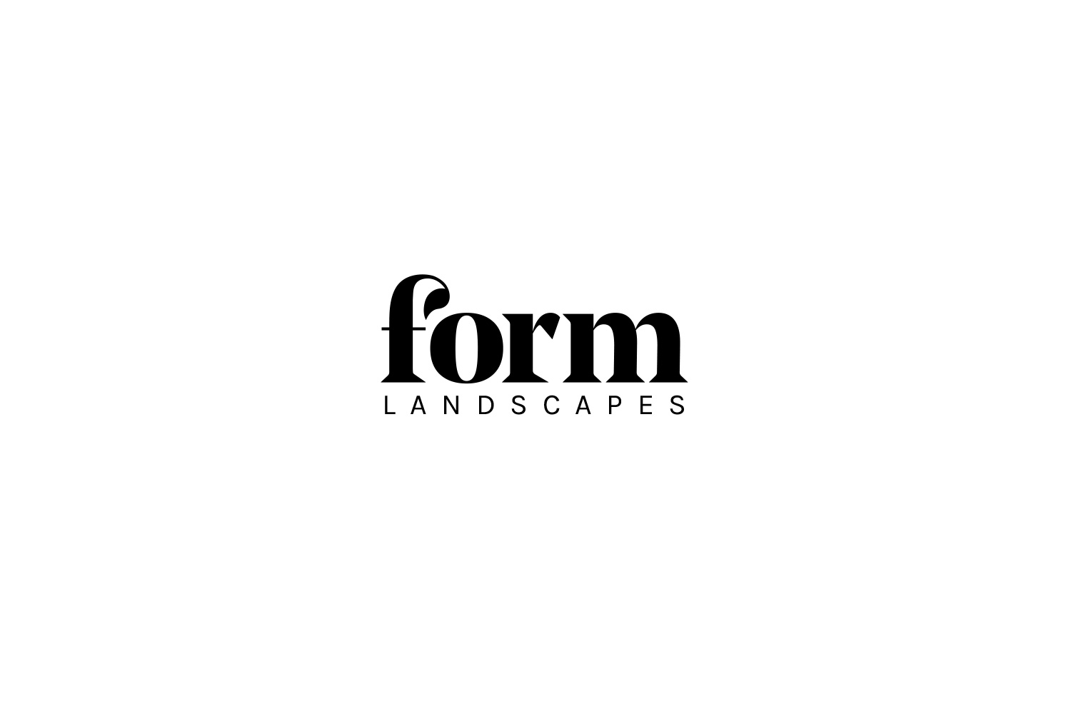 form landscapes logo design
