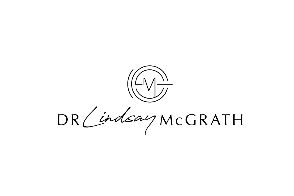 lindsay mcgrath opthalmologist logo design